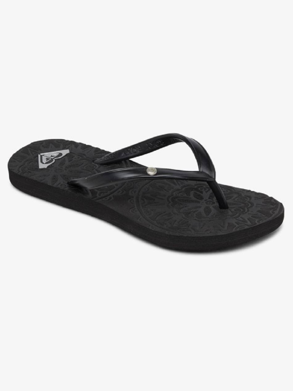 Kids\' Roxy Antilles Sandals Black | NZ_LW1762