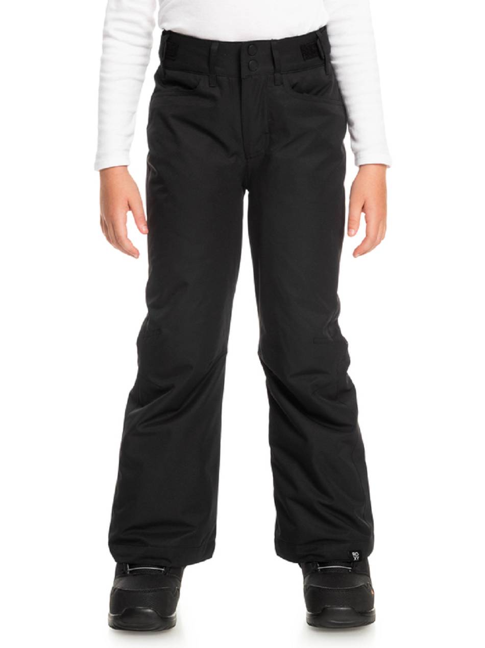 Kids\' Roxy Backyard Insulated Pants Black | NZ_LW9104