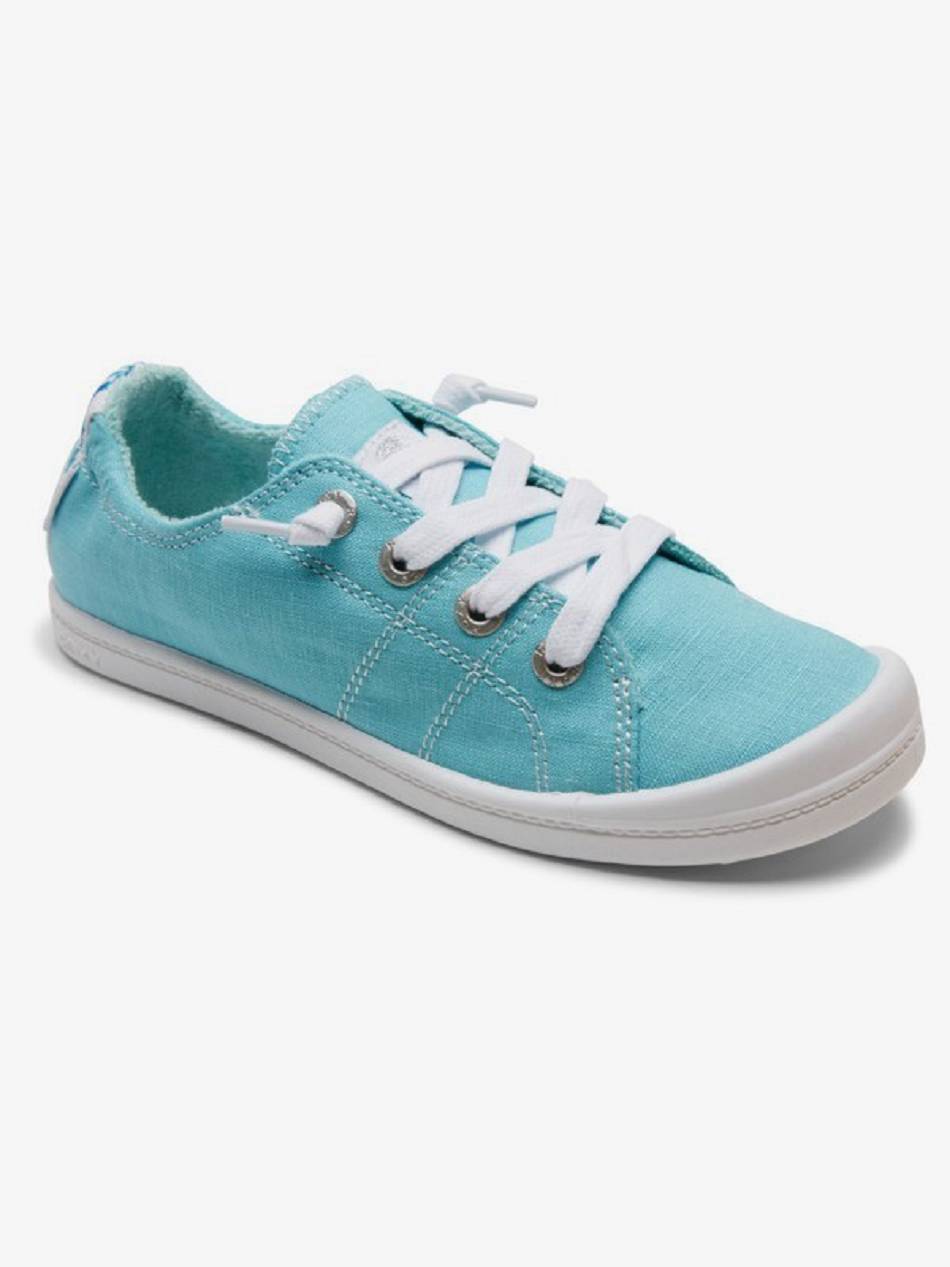 Kids\' Roxy Bayshore Sneakers Light Turquoise | NZ_LW3593