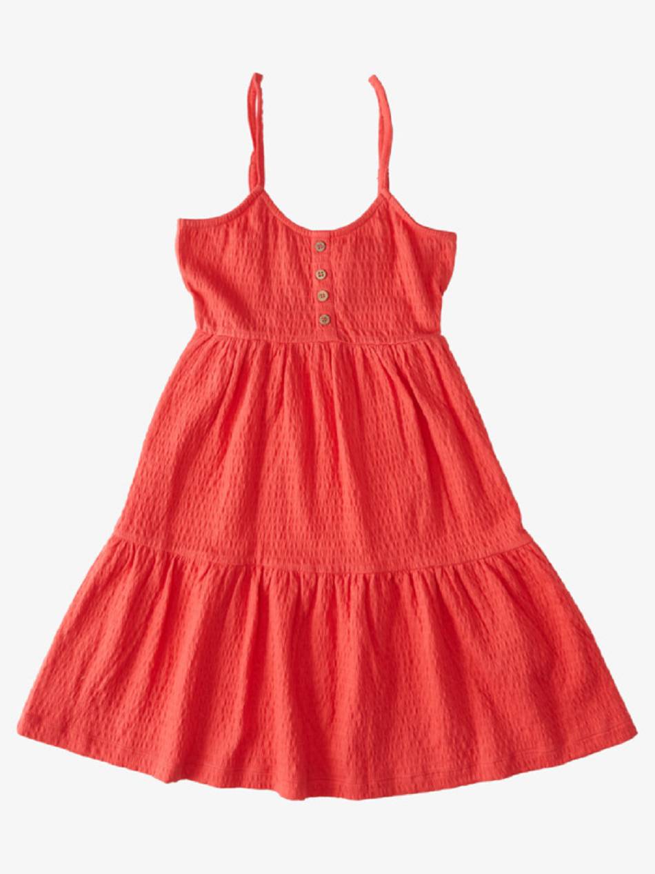 Kids\' Roxy Beach Hangs Dresses Red | NZ_LW7357