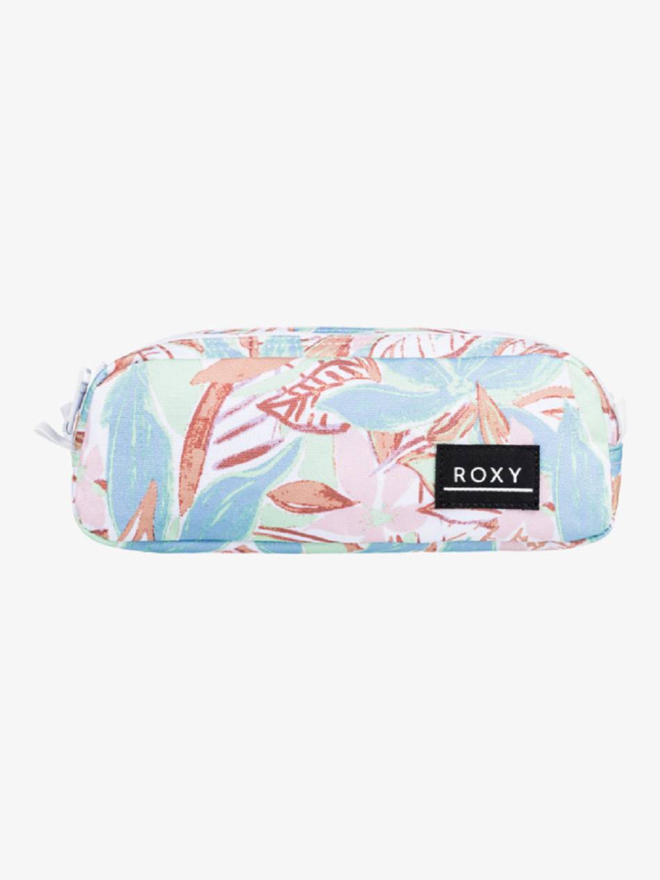 Kids\' Roxy Da Rock Printed Pencil Case Bags Blue | NZ_LW5914