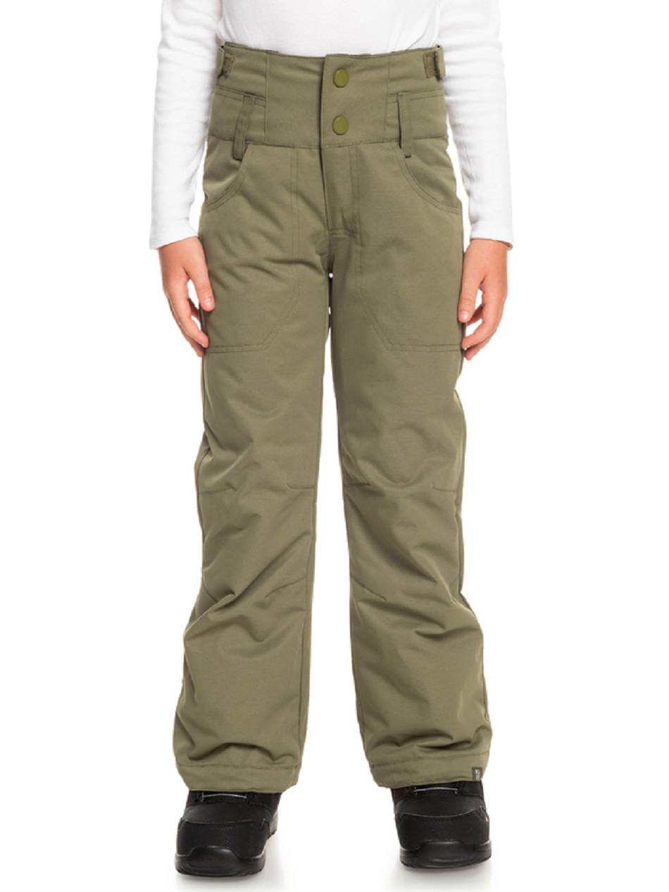 Kids\' Roxy Diversion Insulated Pants Deep Green | NZ_LW1376