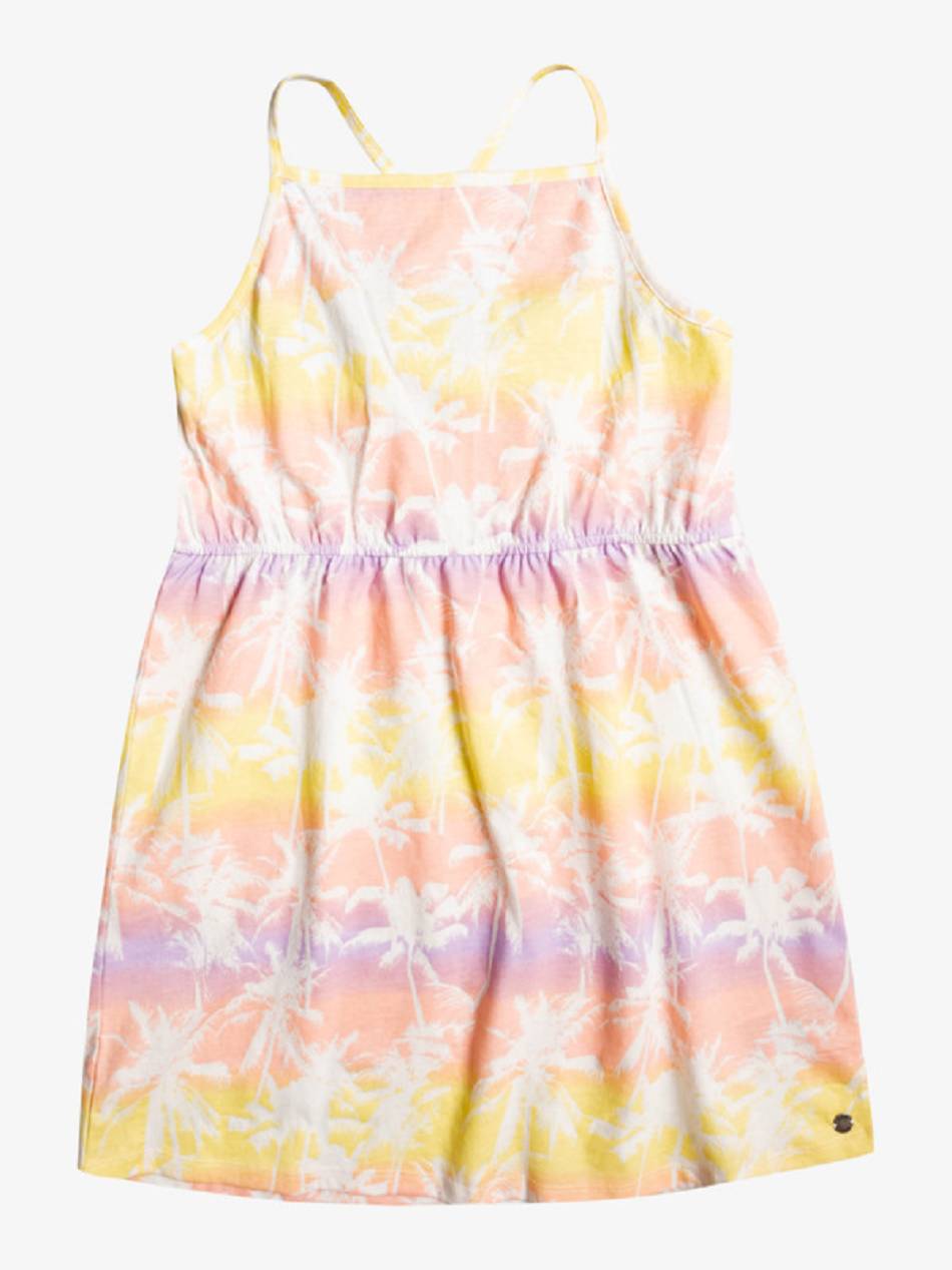 Kids\' Roxy Follow The River Dresses Coral Light | NZ_LW1073