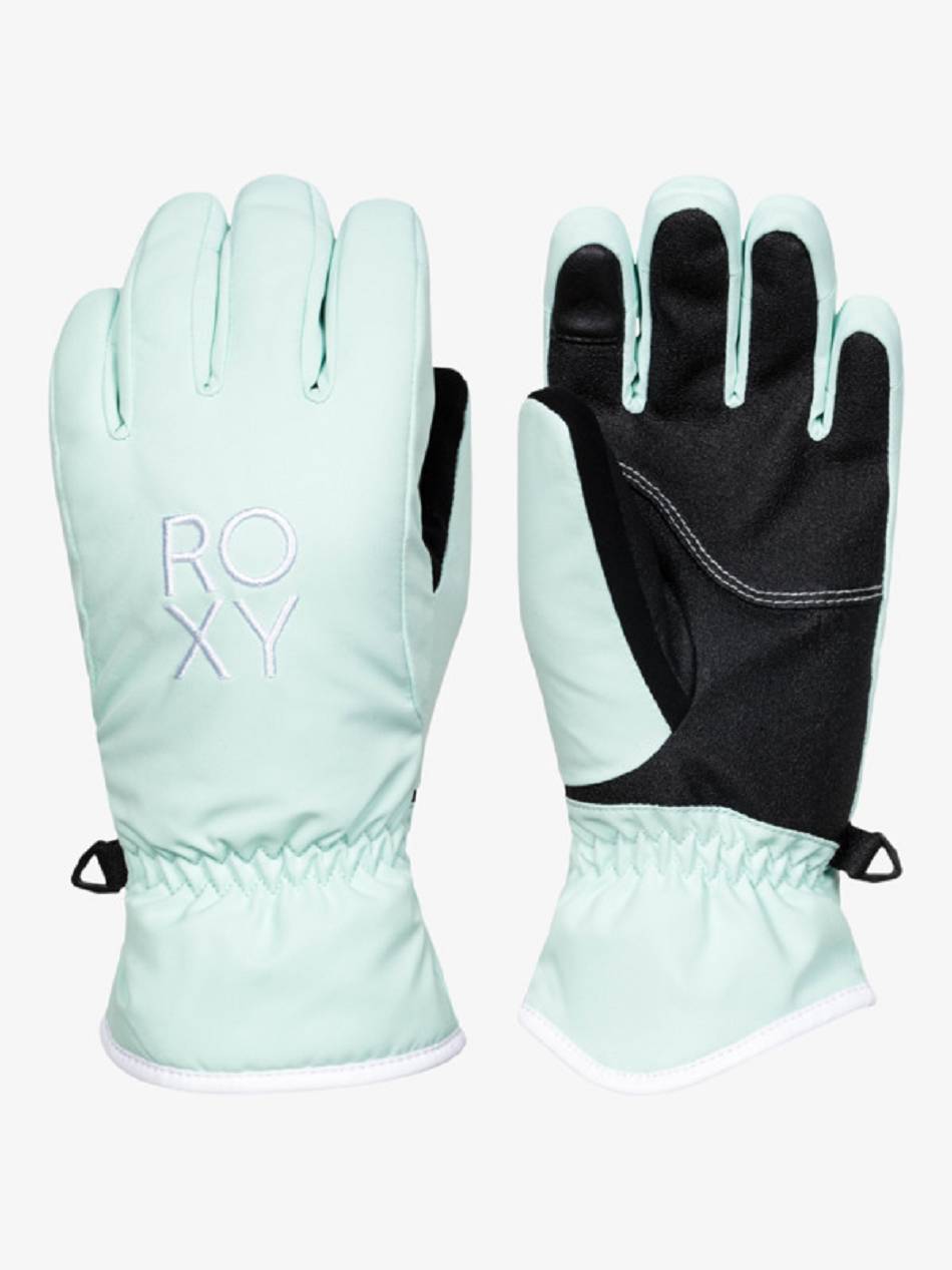 Kids\' Roxy Fresh Fields Gloves Light Turquoise | NZ_LW7645