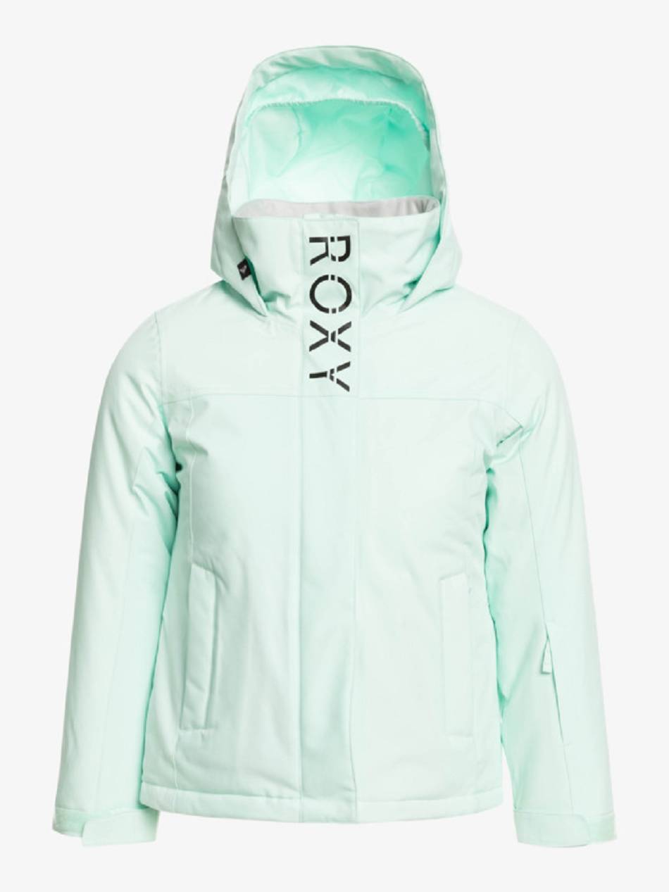 Kids\' Roxy Galaxy Girl Insulated Jackets Light Turquoise | NZ_LW6590