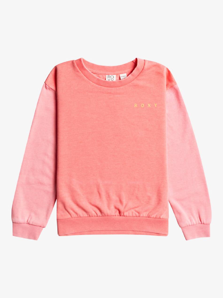 Kids\' Roxy I Will Be There Strawberry Sweatshirts pink | NZ_LW4696