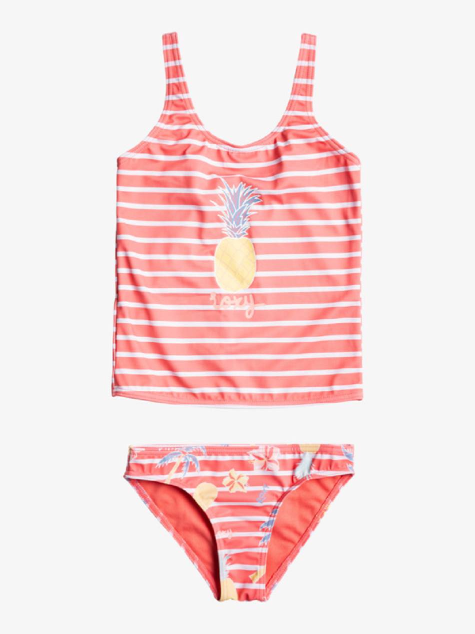 Kids\' Roxy Little Pineapple Swim Rose | NZ_LW7813