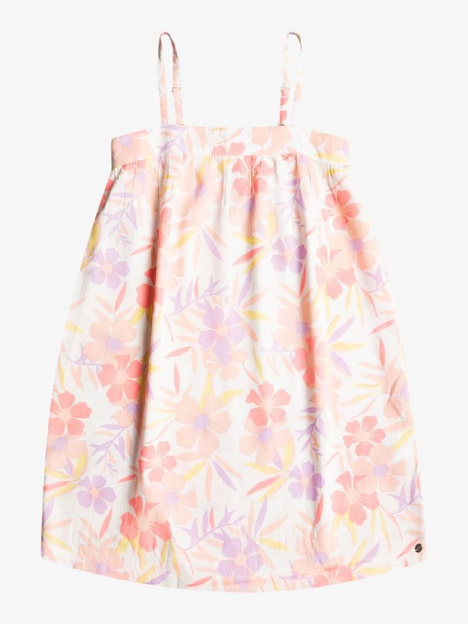 Kids\' Roxy Love So Soft Dresses pink flower | NZ_LW8049