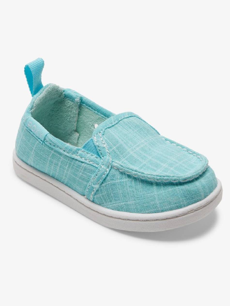 Kids\' Roxy Minnow Sneakers Turquoise | NZ_LW5005