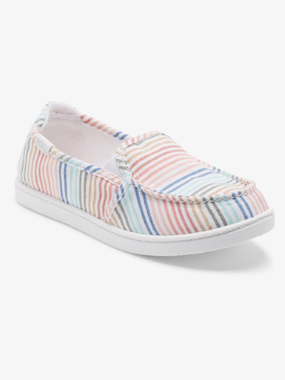 Kids\' Roxy Minnow Sneakers White / Pink / Multicolor | NZ_LW8788