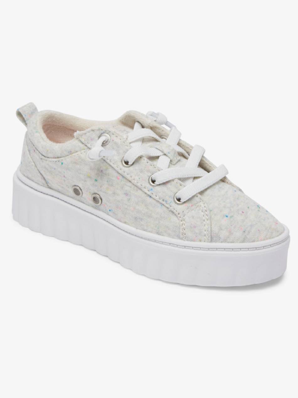 Kids\' Roxy Sheilahh Sneakers White | NZ_LW1340