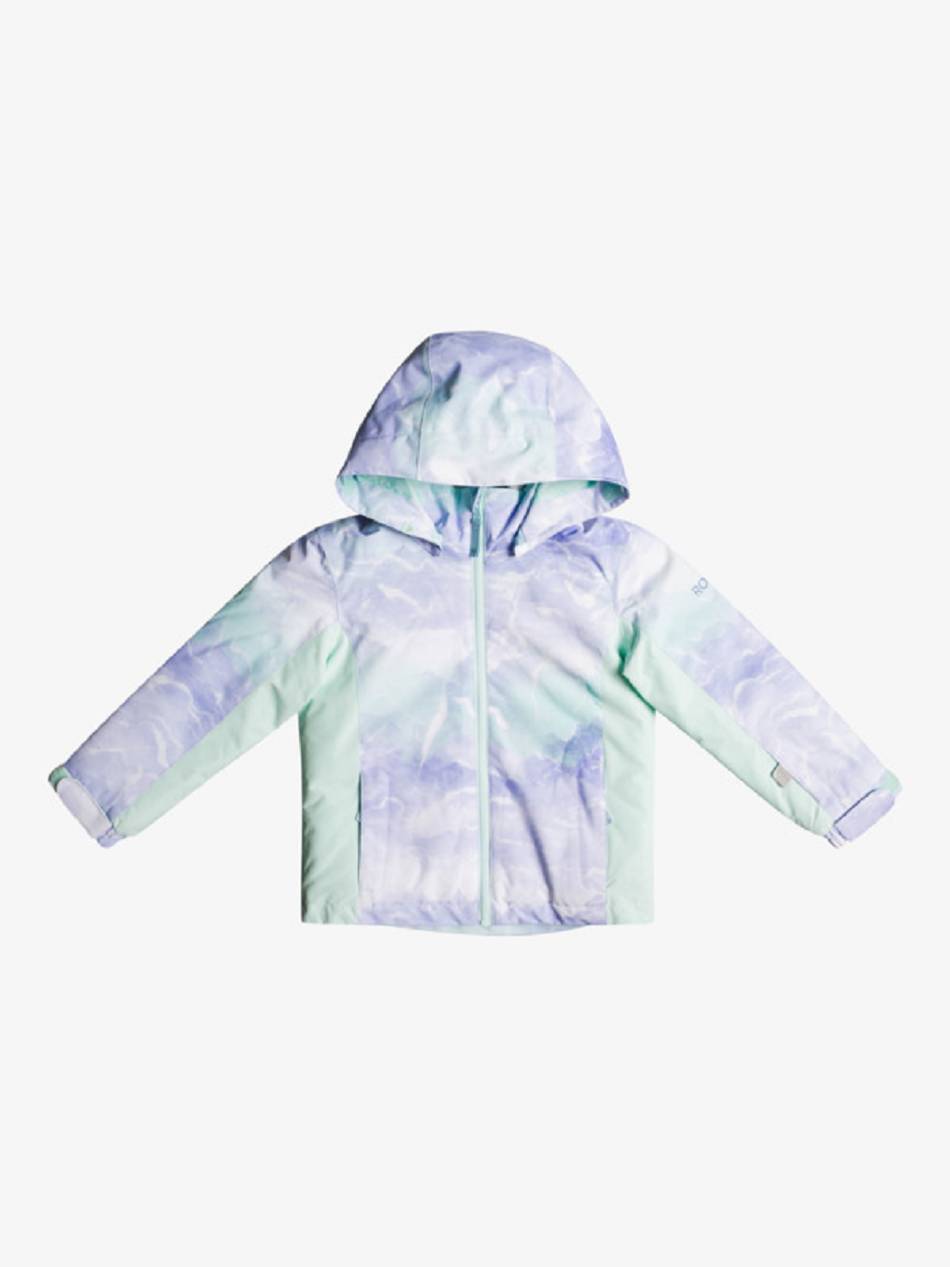 Kids\' Roxy Snowy Tale Insulated Jackets Light Turquoise | NZ_LW5555