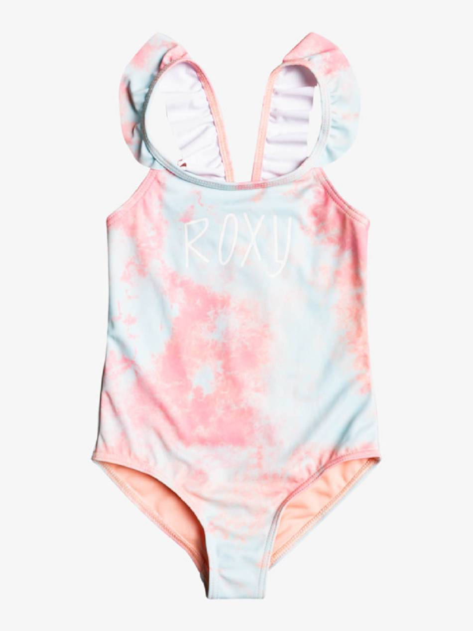 Kids\' Roxy Summer Sky Swim White Multicolor | NZ_LW9045