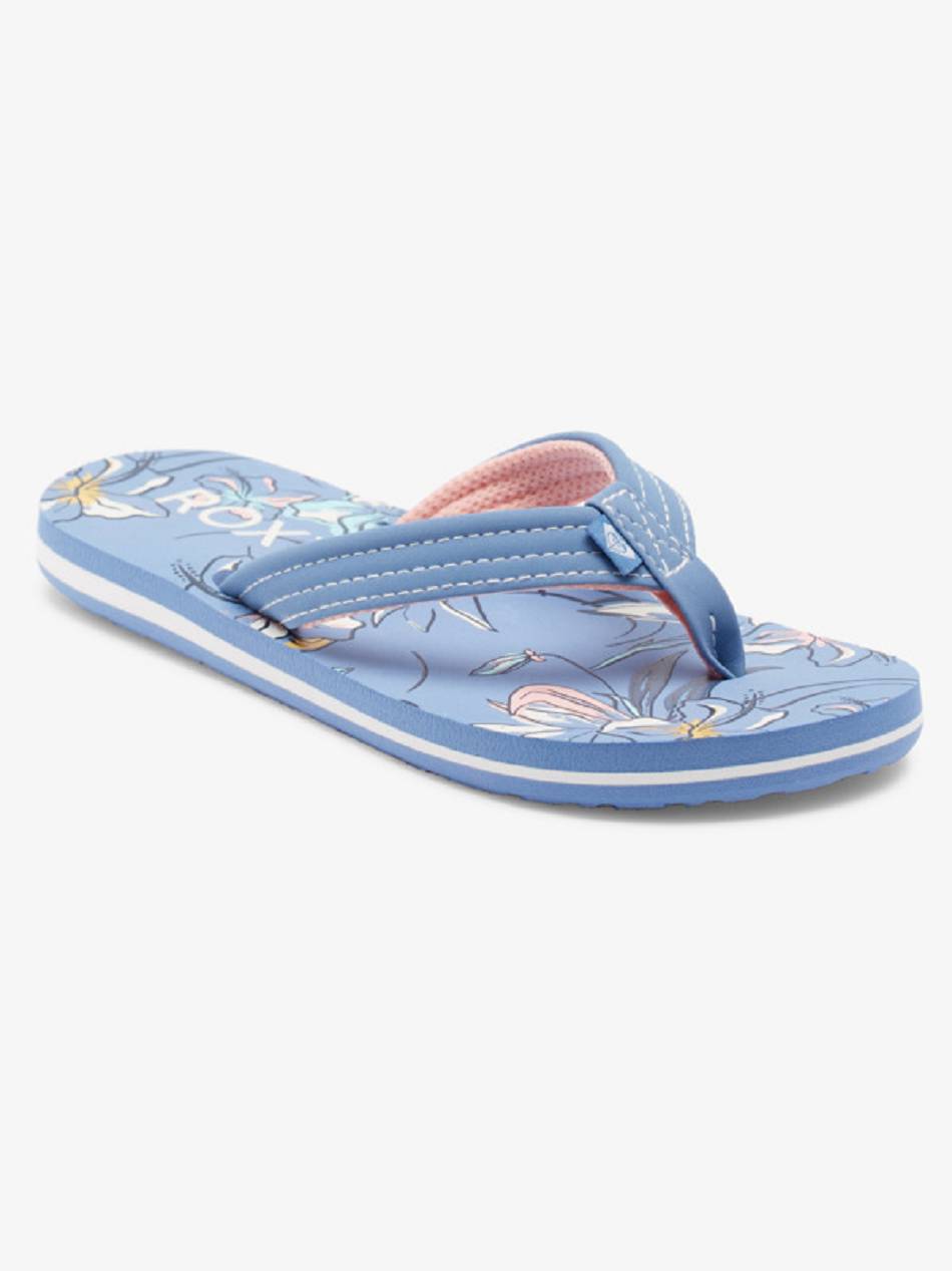 Kids\' Roxy Vista Loreto Sandals Blue | NZ_LW3907