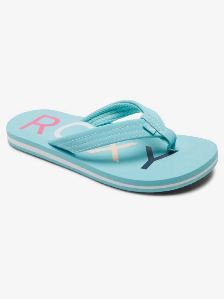 Kids\' Roxy Vista Sandals Light blue | NZ_LW3351