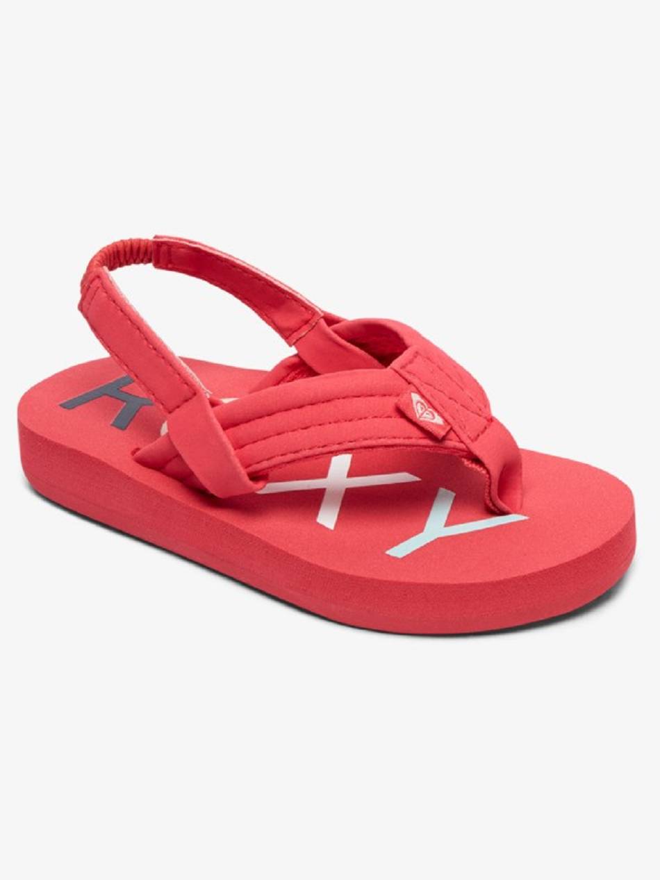 Kids\' Roxy Vista Sandals Red | NZ_LW9073