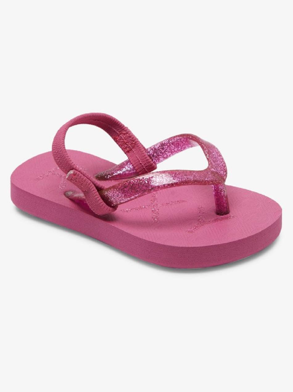 Kids\' Roxy Viva Sparkle Sandals pink | NZ_LW6560