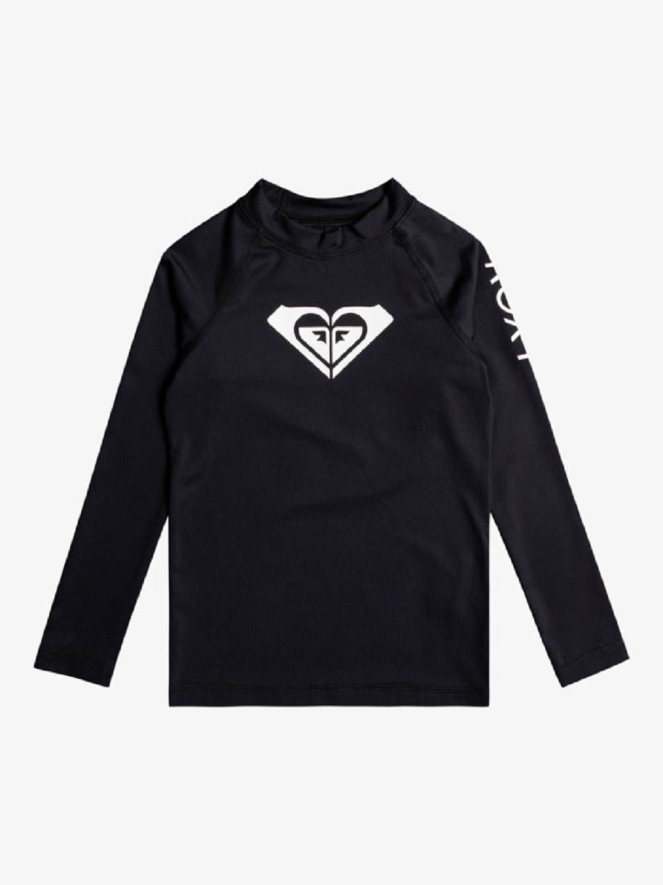 Kids\' Roxy Whole Hearted Surf Dark Grey | NZ_LW5379