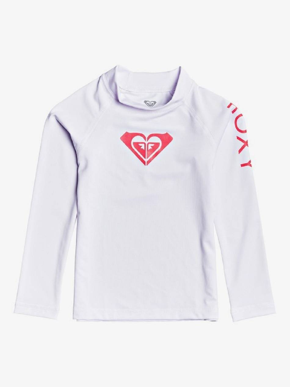 Kids\' Roxy Whole Hearted Surf White | NZ_LW3431