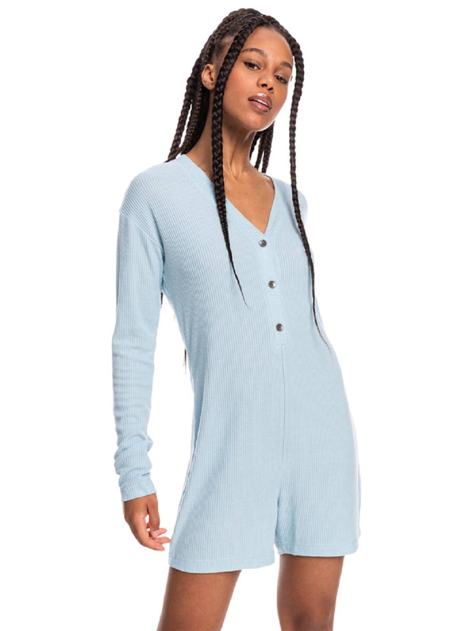 Women\'s Roxy Calling Home Romper Loungewear Blue | NZ_LW8419