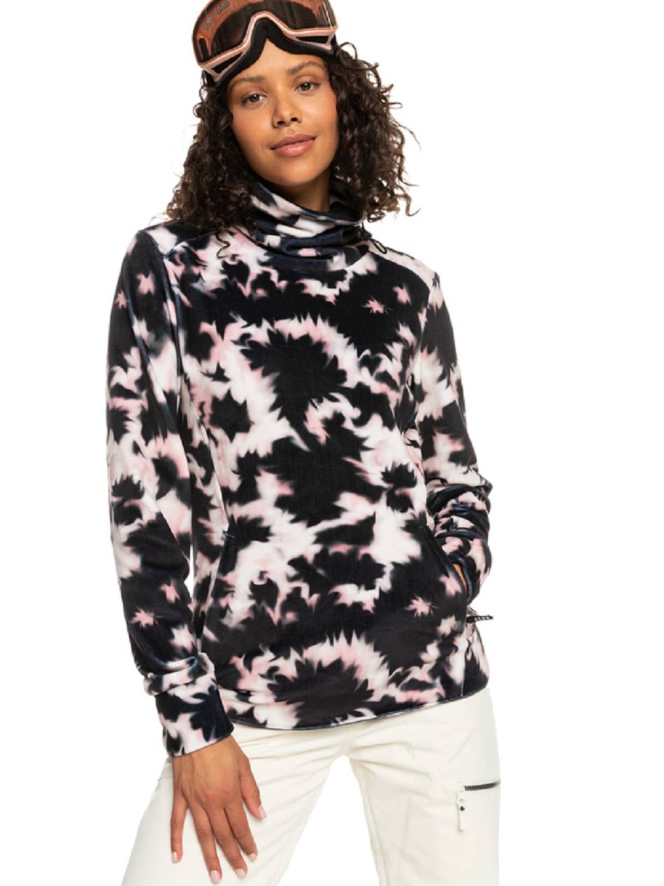 Women\'s Roxy Deltine Fleece Black | NZ_LW3339