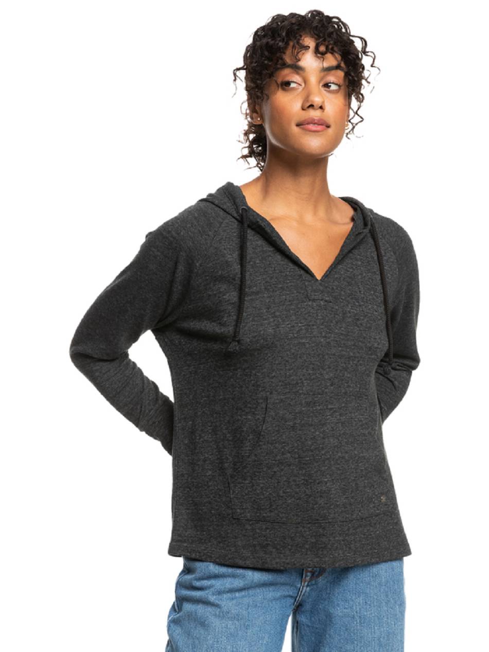 Women\'s Roxy Destination Surf Hoodies Dark Grey | NZ_LW5410