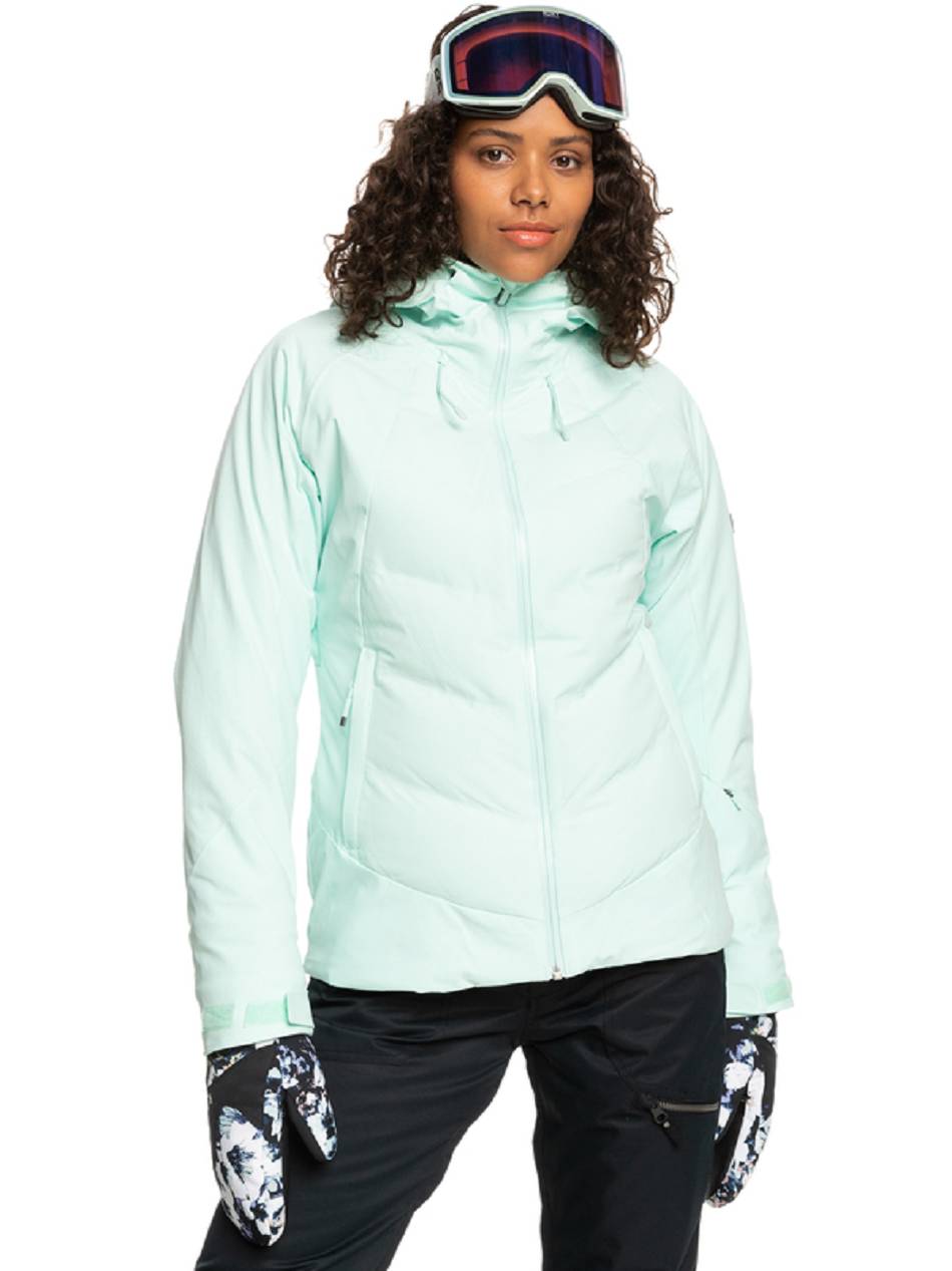 Women\'s Roxy Dusk Insulated Snow Jackets Light Turquoise | NZ_LW1191