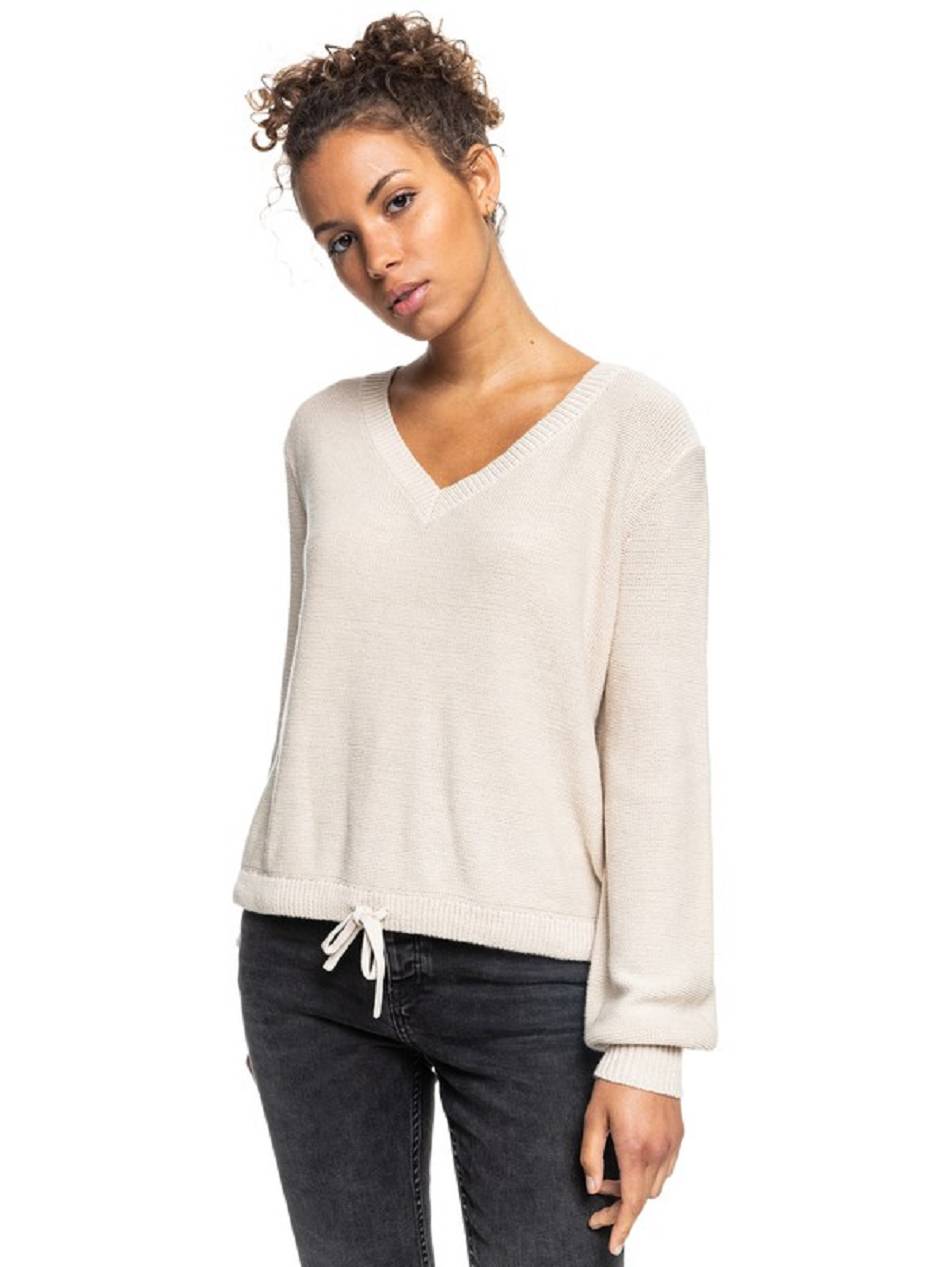 Women\'s Roxy Dust Feeling Sweaters White | NZ_LW4783