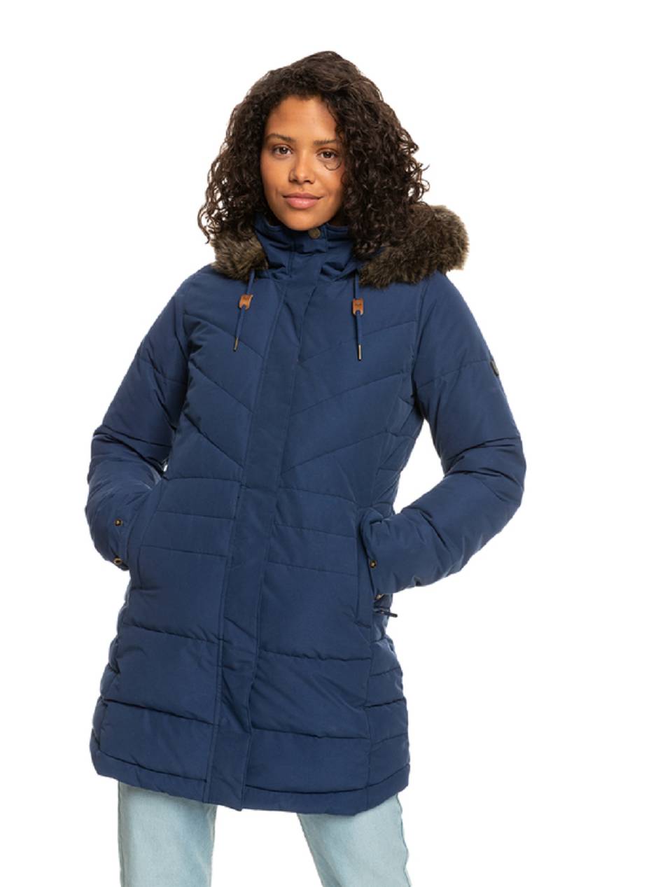 Women\'s Roxy Ellie WarmLink Insulated Snow Jackets Blue | NZ_LW2759