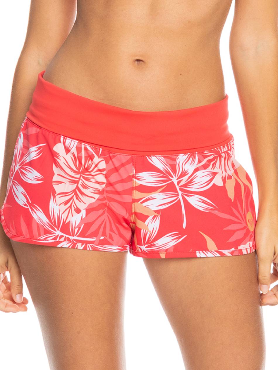 Women\'s Roxy Endless Summer Boardshorts red flower | NZ_LW1552