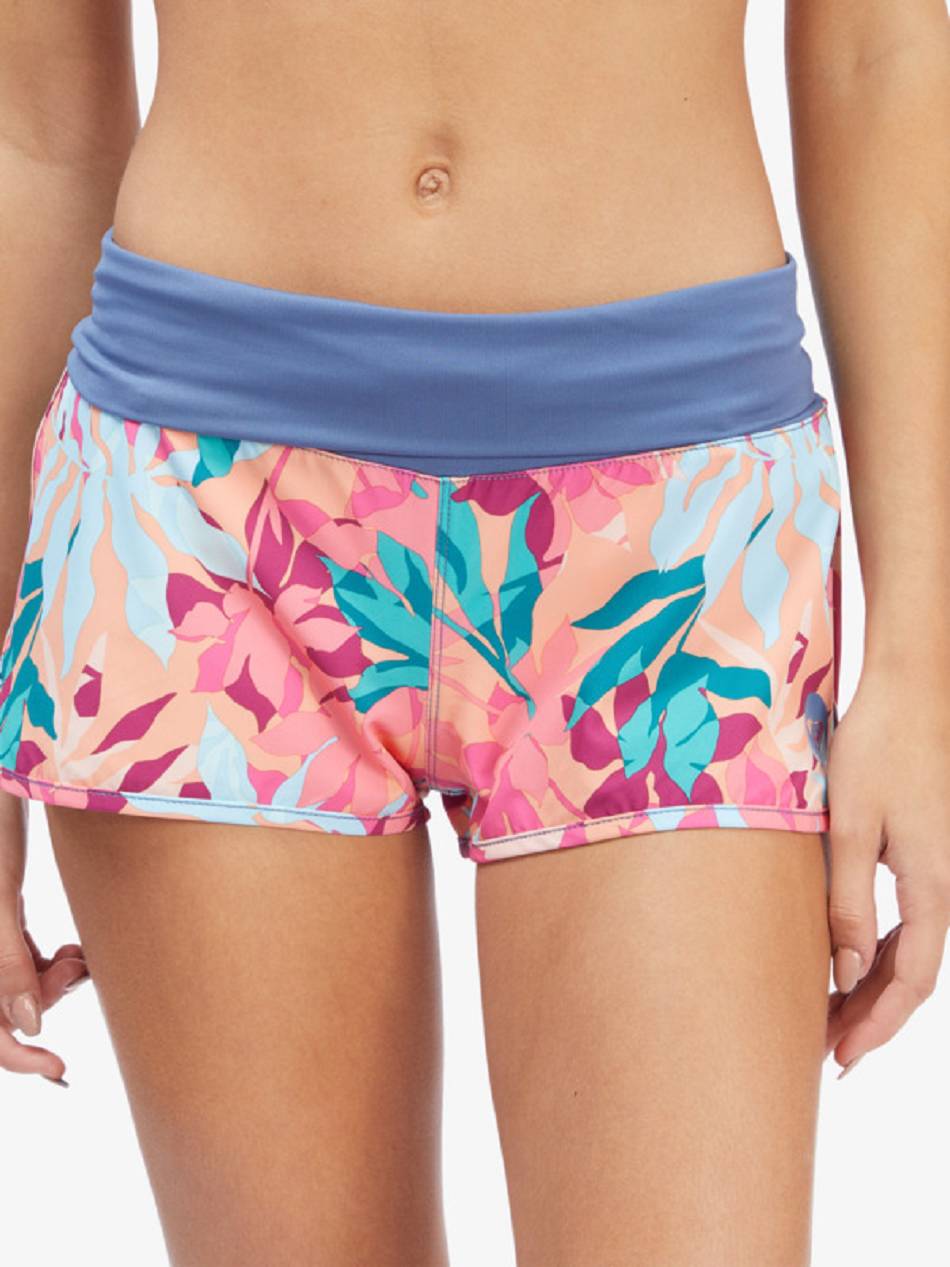 Women\'s Roxy Endless Summer Boardshorts pink flower | NZ_LW1863