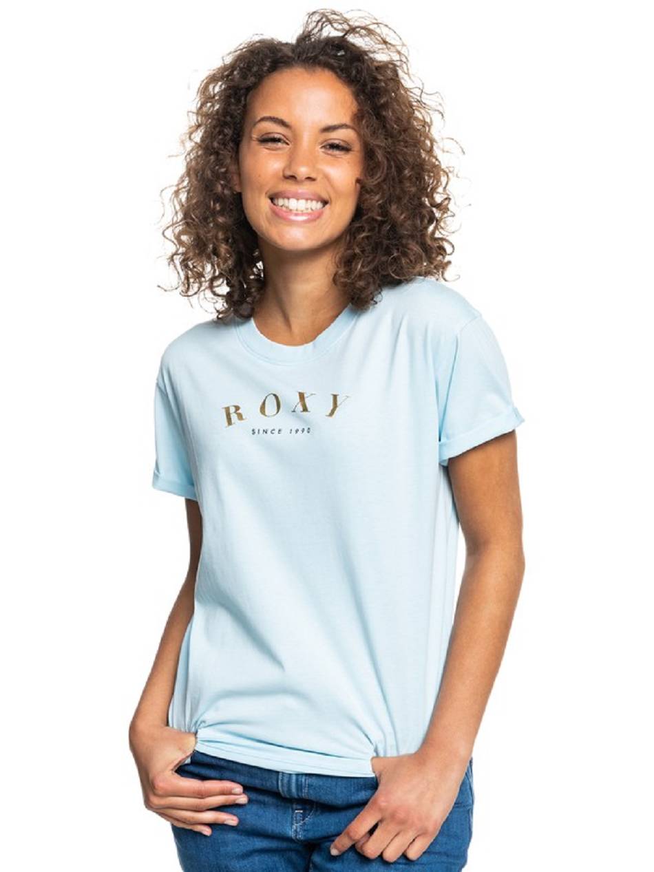 Women\'s Roxy Epic Afternoon T-Shirt Blue | NZ_LW3482