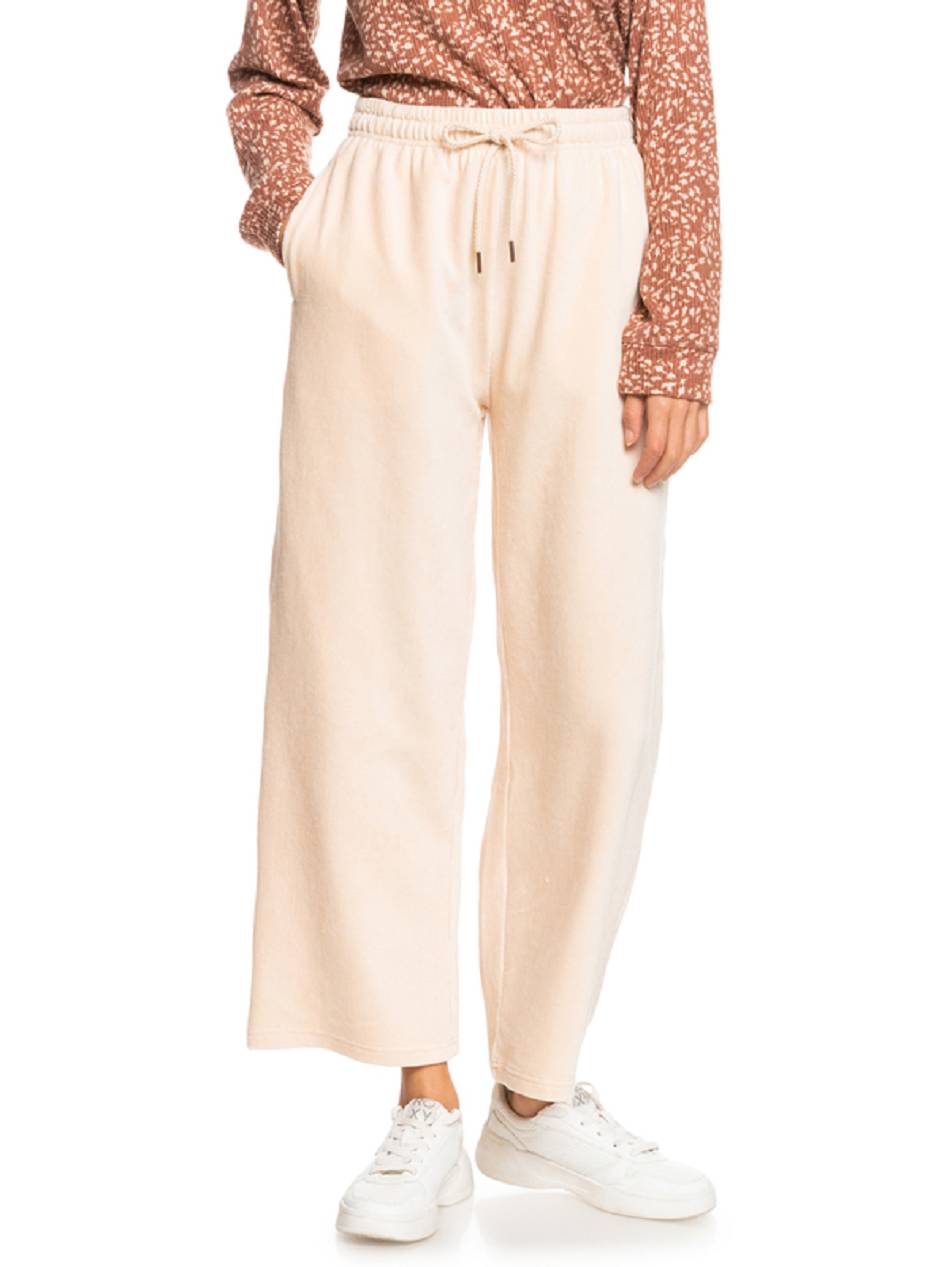 Women\'s Roxy Escape Plan High-Waisted Loungewear Beige | NZ_LW1431