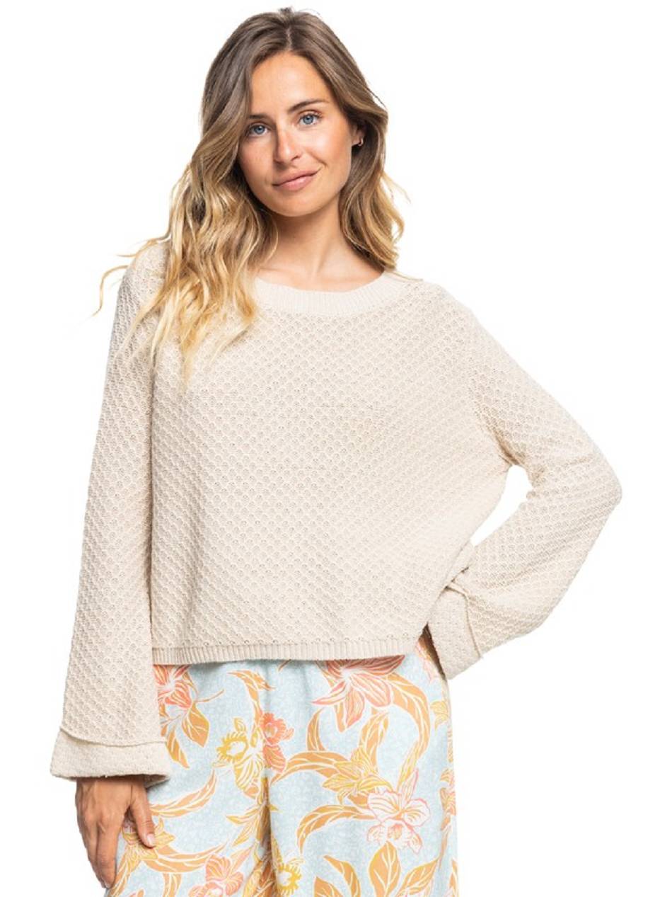 Women\'s Roxy Faraway Shades Sweaters Beige | NZ_LW2590