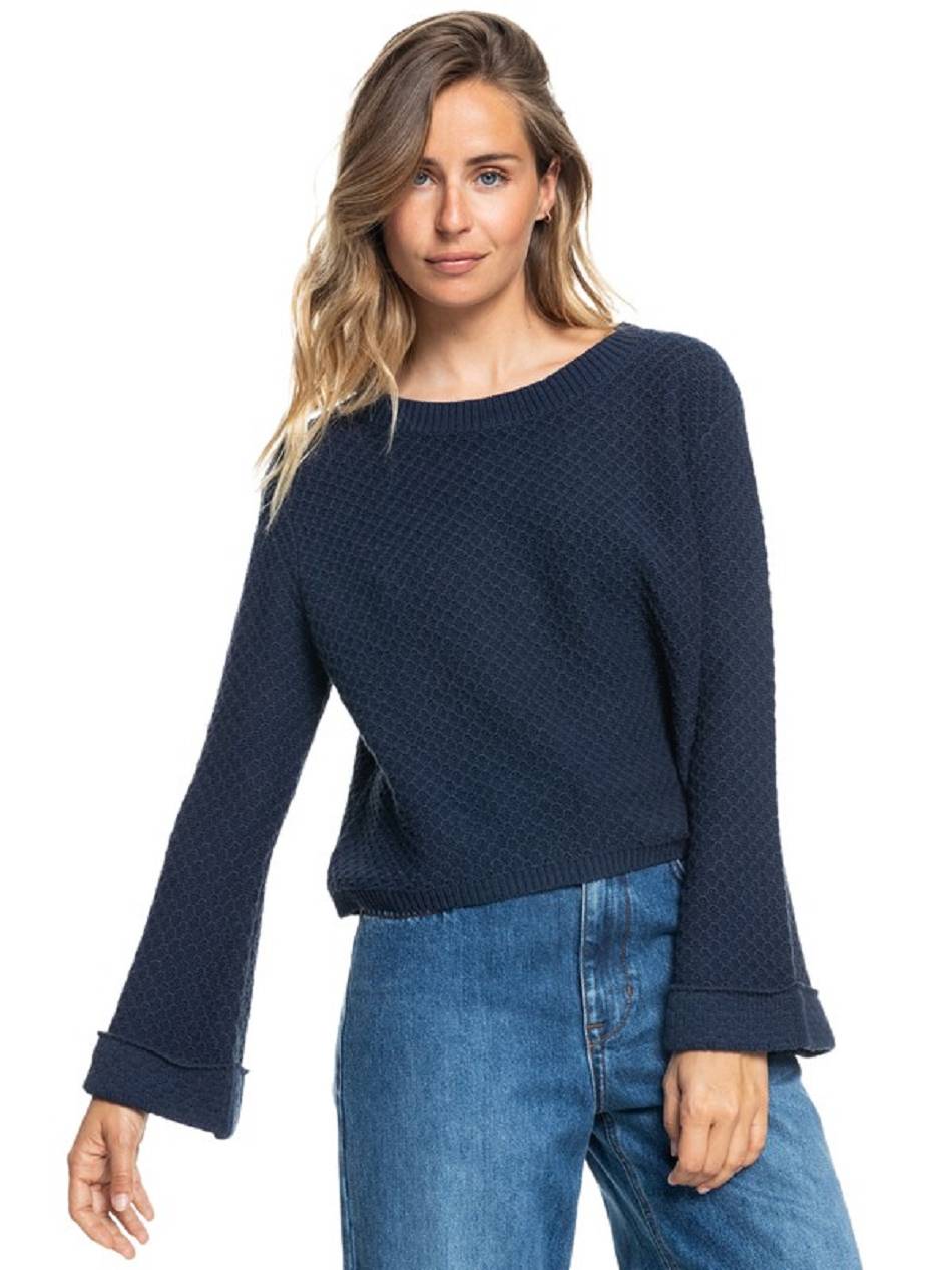 Women\'s Roxy Faraway Shades Sweaters Indigo | NZ_LW6709