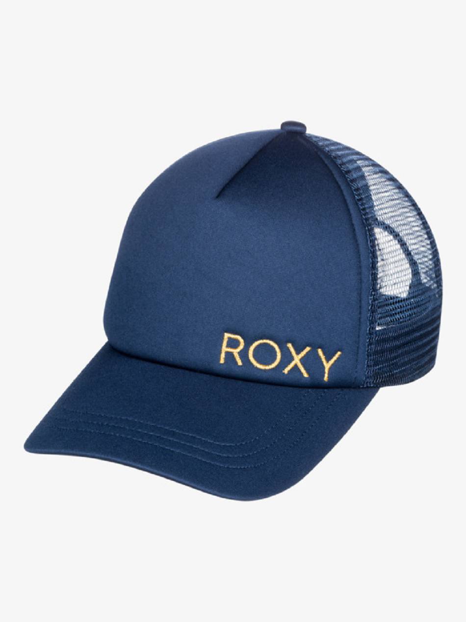 Women\'s Roxy Finishline Hats Indigo | NZ_LW1664