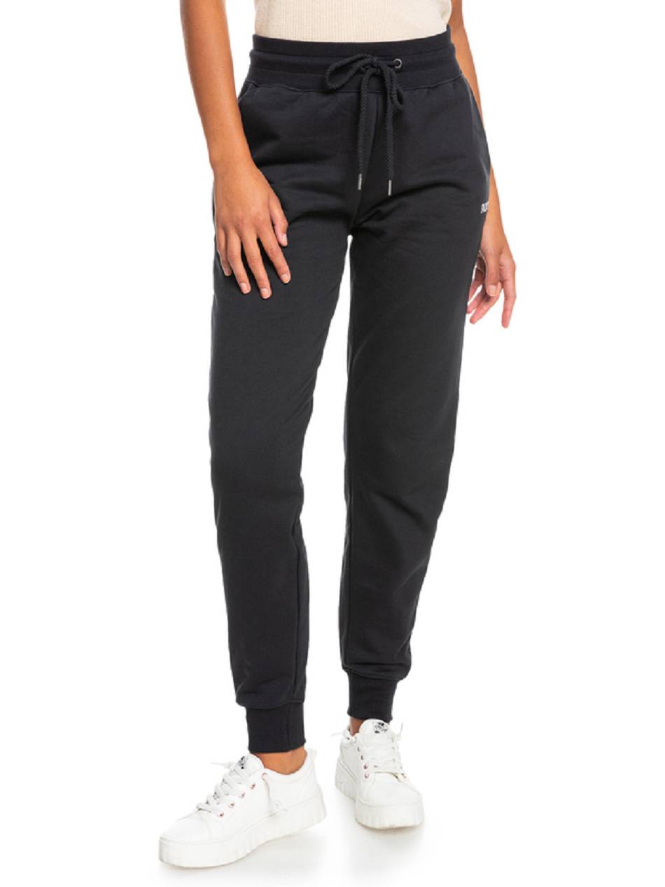 Women\'s Roxy From Home Organic Cotton Joggers Pants Dark Grey | NZ_LW3055