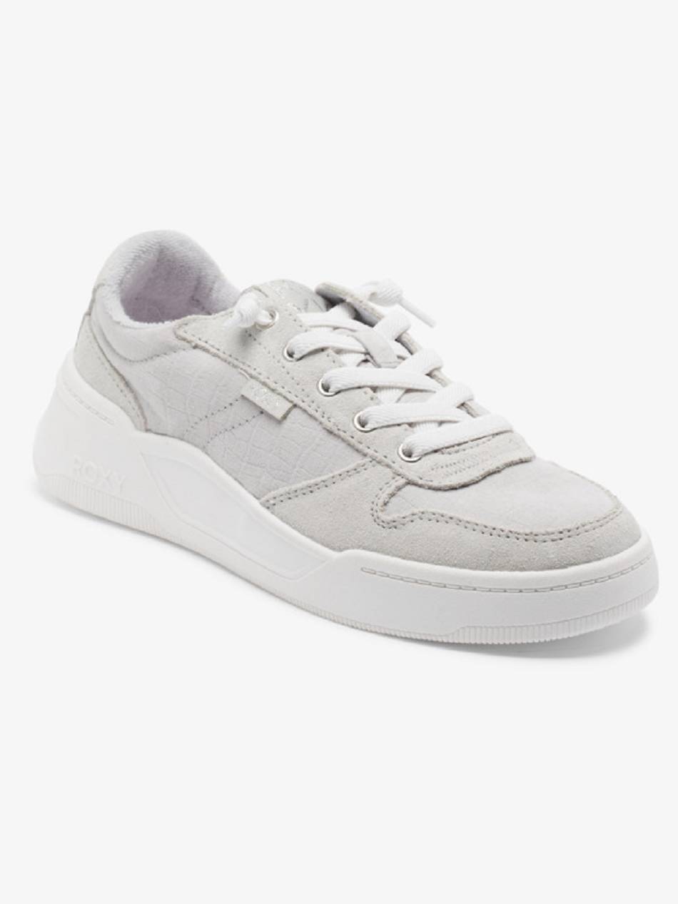 Women\'s Roxy Harper Lace-Up Sneakers grey | NZ_LW8112