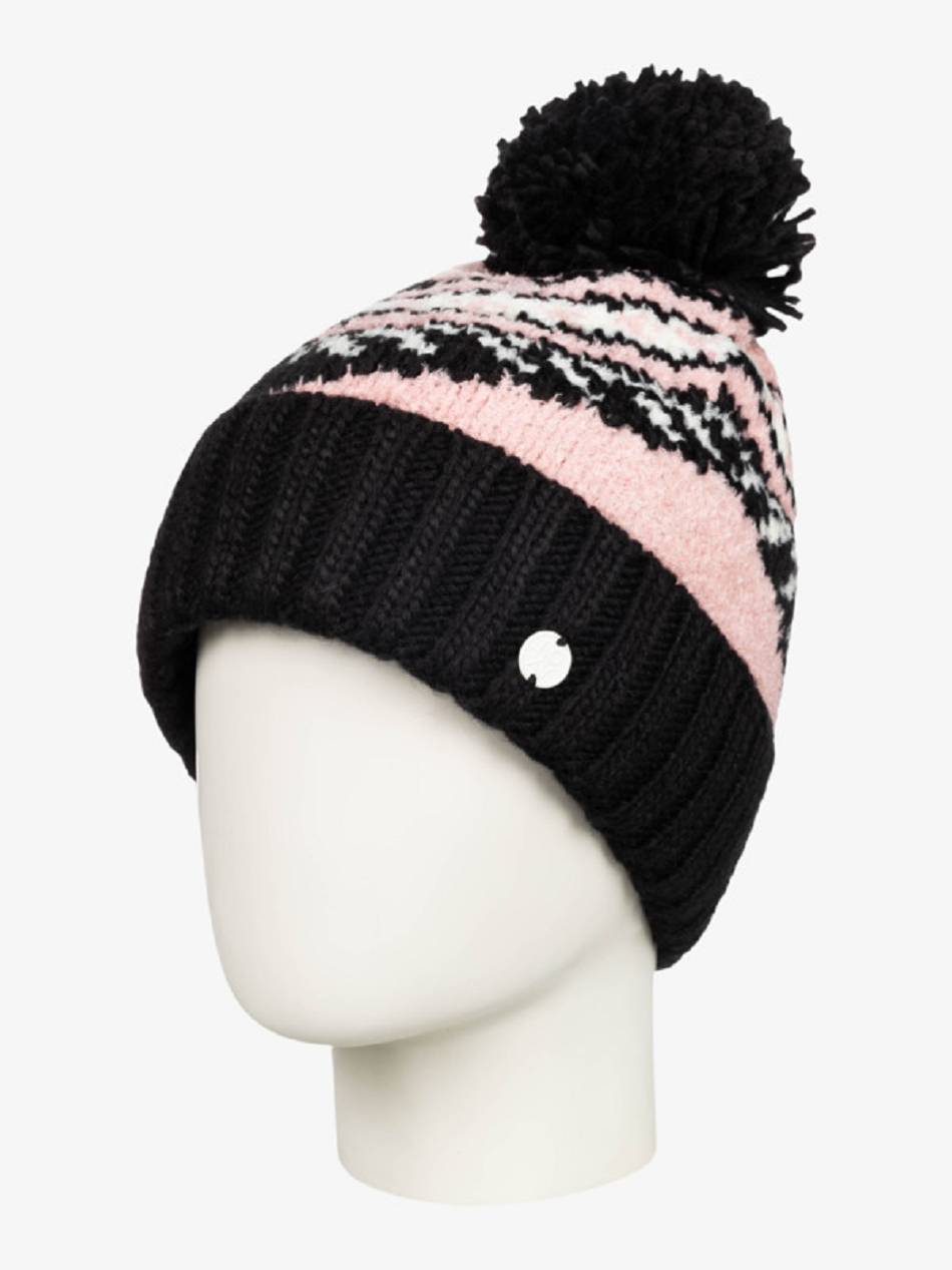 Women\'s Roxy Hateya Beanies Black | NZ_LW5418