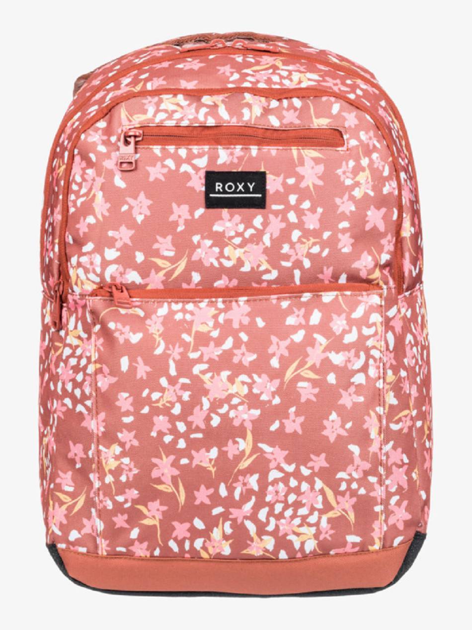 Women\'s Roxy Here You Are Backpacks pink flower | NZ_LW7923