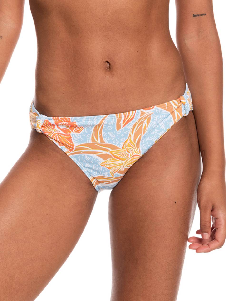 Women\'s Roxy Island In The Sun Hipster Bikinis blue Flower | NZ_LW7921