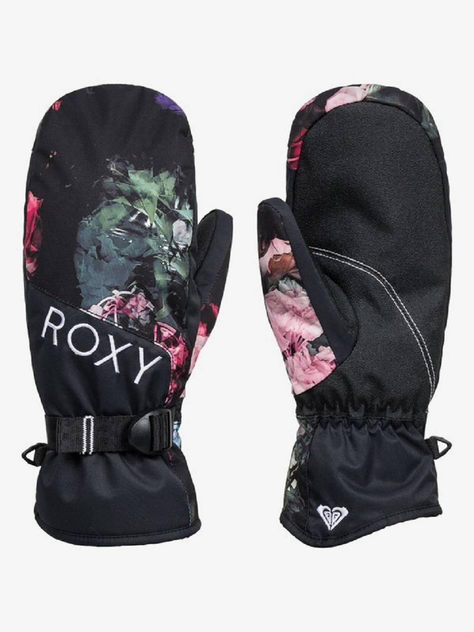 Women\'s Roxy Jetty Insulated Gloves Black | NZ_LW7342