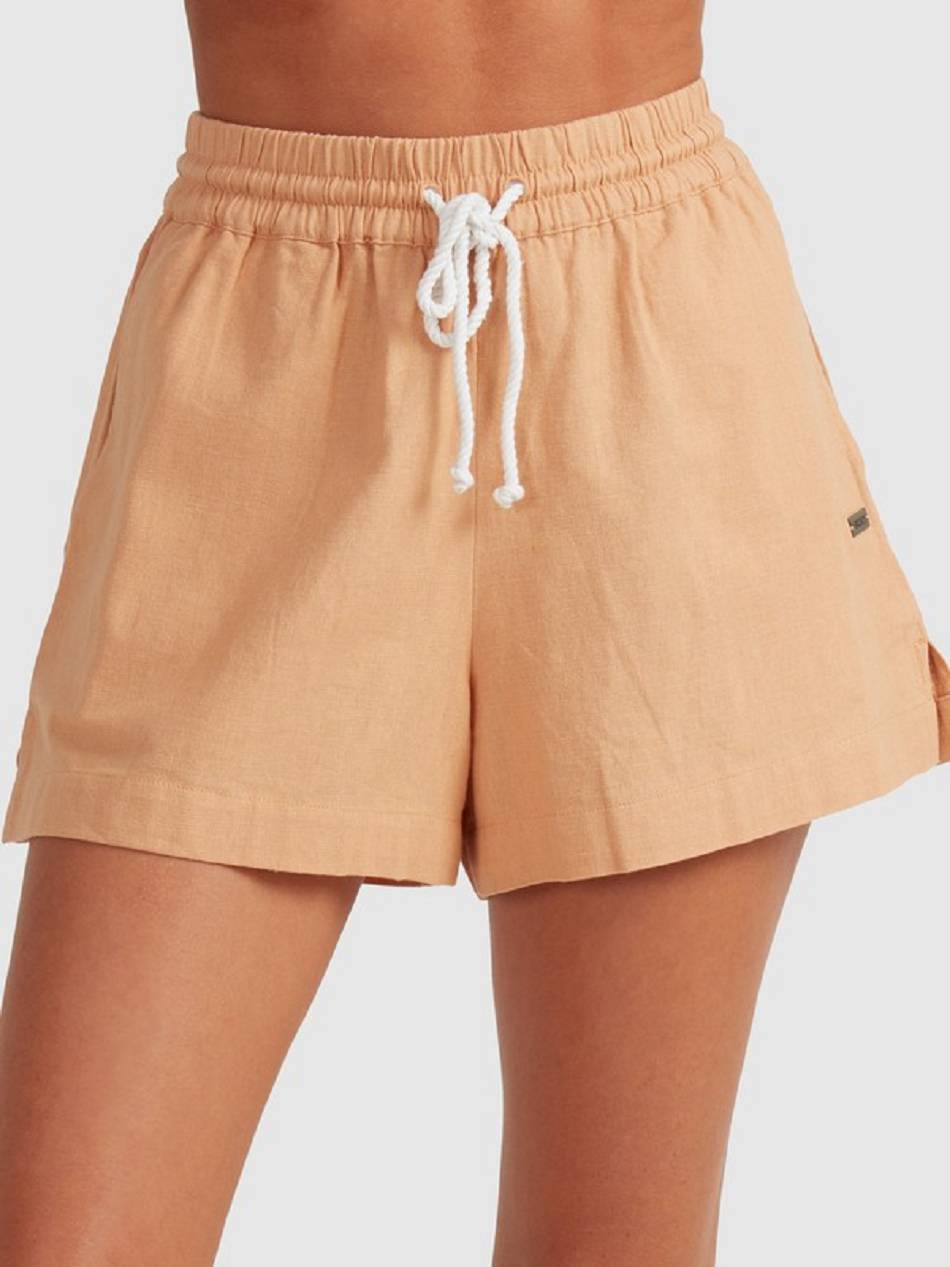 Women\'s Roxy Lekeitio Beach Shorts yellow | NZ_LW6935