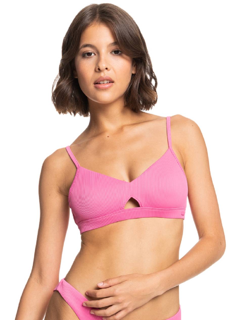 Women\'s Roxy Love The Cross Step Bralette Bikinis pink | NZ_LW1286