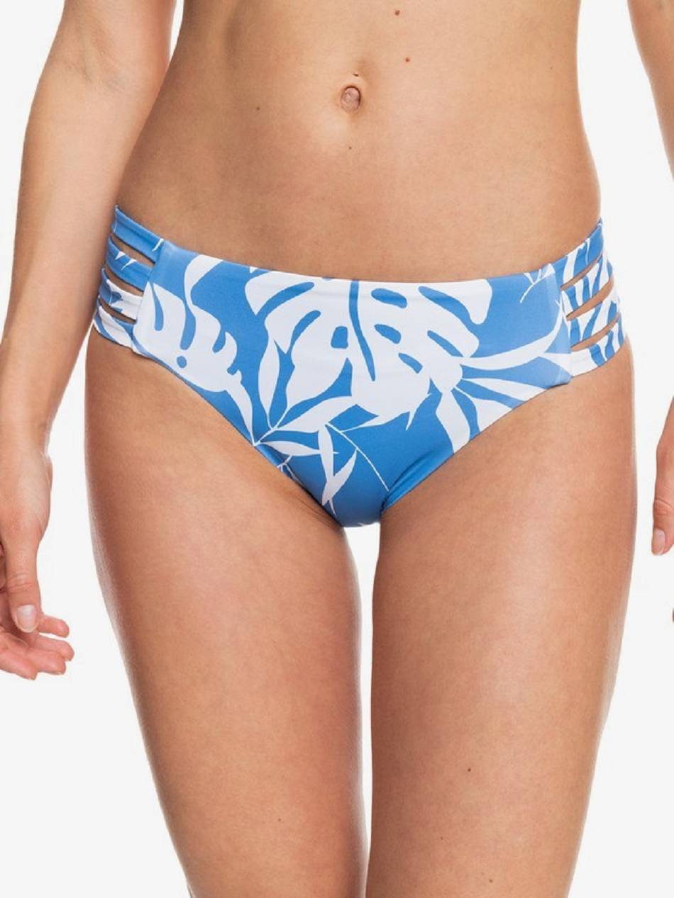 Women\'s Roxy Love The Rocker Hipster Bikinis blue Flower | NZ_LW2959