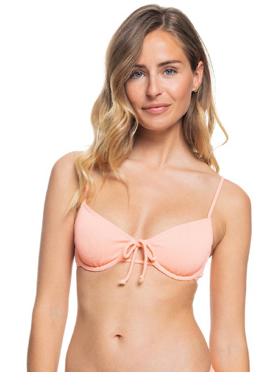 Women\'s Roxy Mind Of Freedom Underwire Bikinis Coral | NZ_LW2179