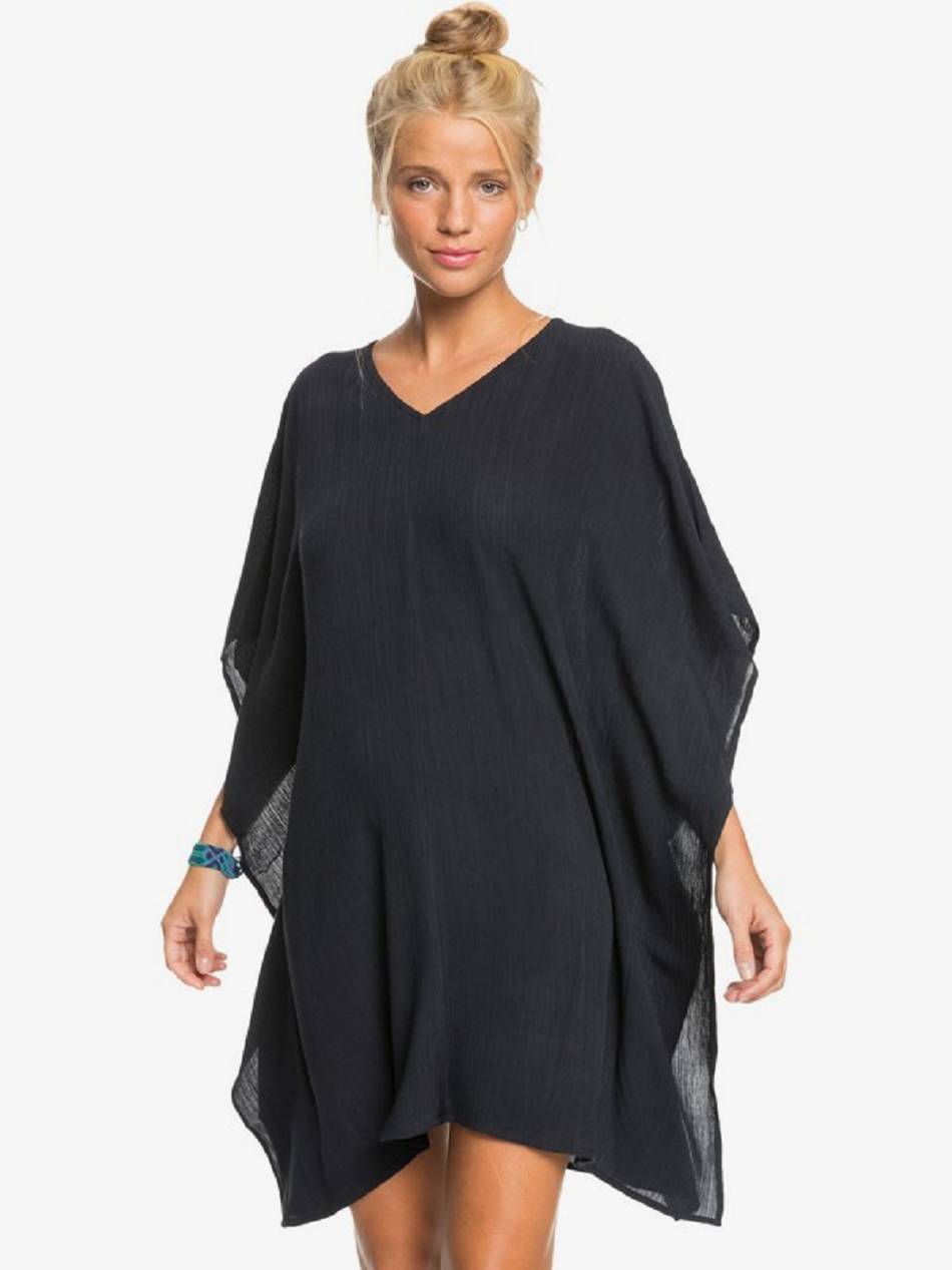 Women\'s Roxy Moon Blessing Cover Ups Dark Grey | NZ_LW7207