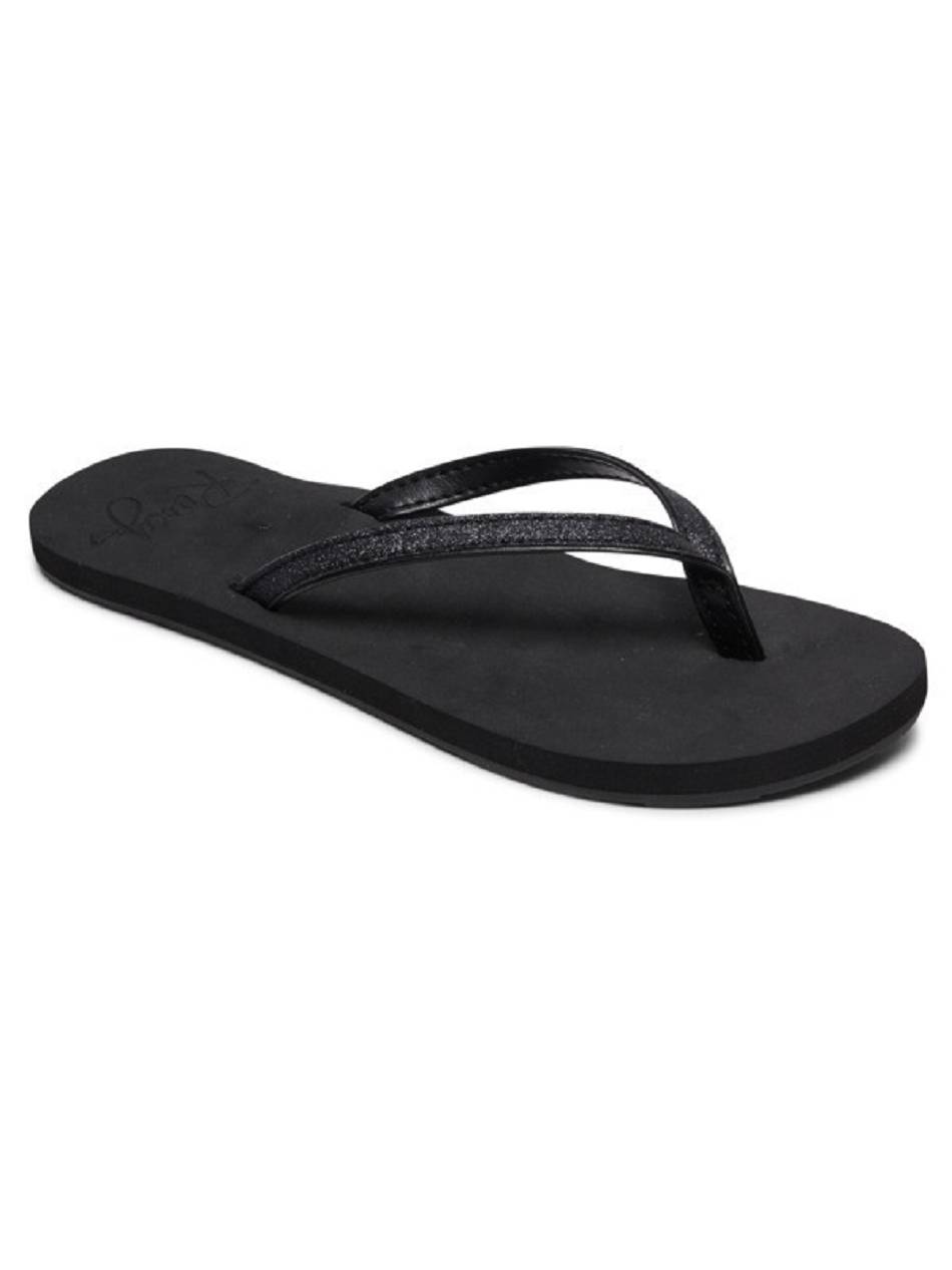 Women\'s Roxy Napili Flip Flops Black | NZ_LW3804