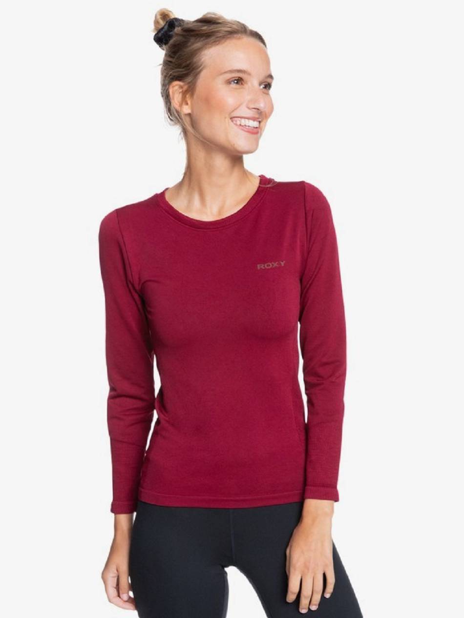 Women\'s Roxy Proud Of Being Base Layers Red | NZ_LW9682