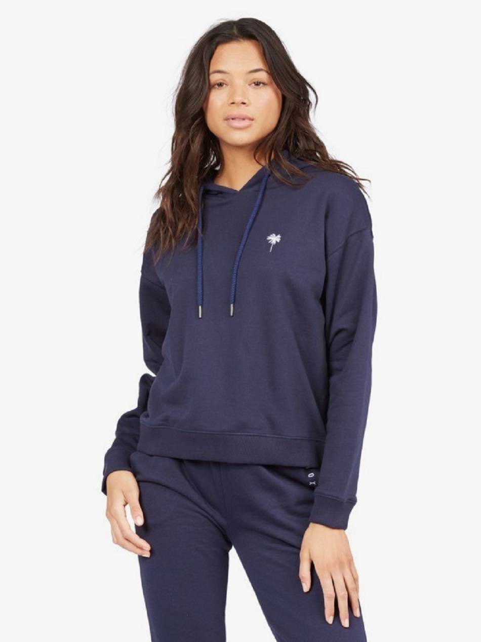 Women\'s Roxy Quick Dip Hoodies Indigo | NZ_LW3814